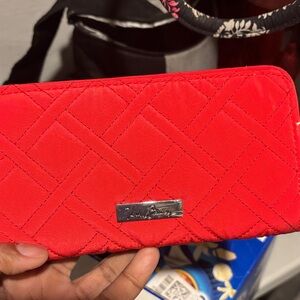 Vera Bradley Red Quilted Wallet
